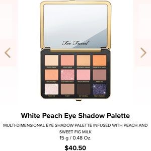 Too Faced White Peach Palette